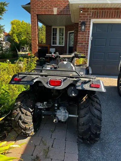 I am selling my 2024 Hisun Forge 400i ATV, which I only had for a year and barely used. This ATV is...