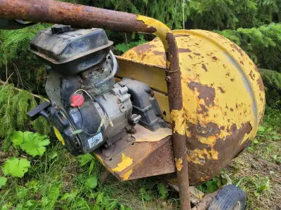 gas powered cement mixer, View more