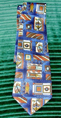 Alberto Perricci Handmade Silk Tie. Imported Italian Silk, Handm