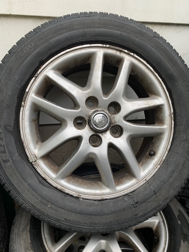 16 inch Toyota Aluminum Rims in Tires & Rims in London
