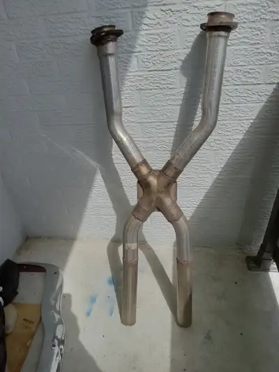 2.5 Stainless steel X exhaust in very good condition, came out of a 1966 Mustang but can be used in...