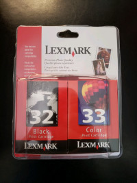 Brand new LEXMARK Jet Colour & Black Printer Cartridges 