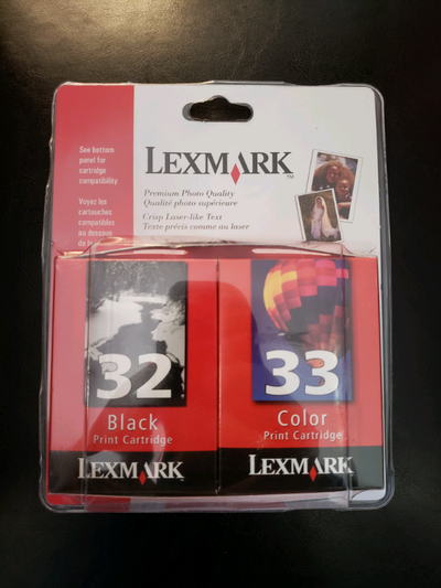 Brand new LEXMARK Jet Colour & Black Printer Cartridges, View more