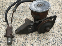 1950s power steering pump , coil spring boosters