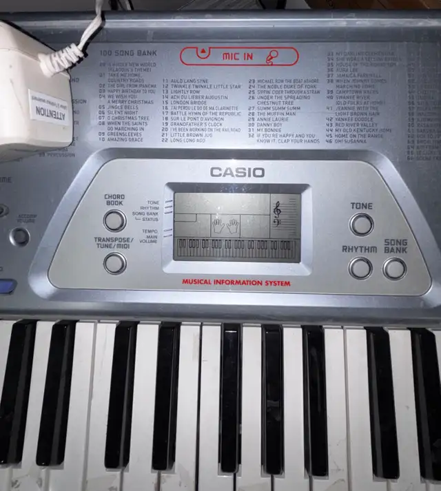 Casio CTK-491 Keyboard in Pianos & Keyboards in City of Toronto - Image 4