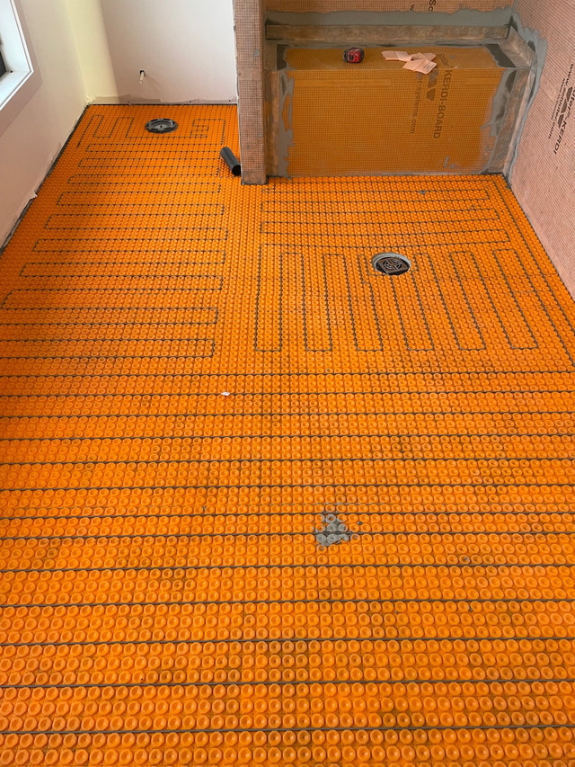 Tile installation for builder Flooring Calgary Kijiji