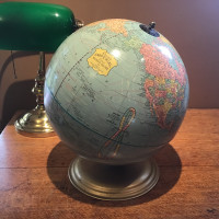 Cram's Imperial 12" desktop vintage globe - 1970's