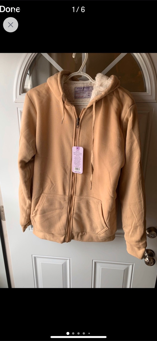 Ladies Fleece Sherpa Jacket  in Other in London