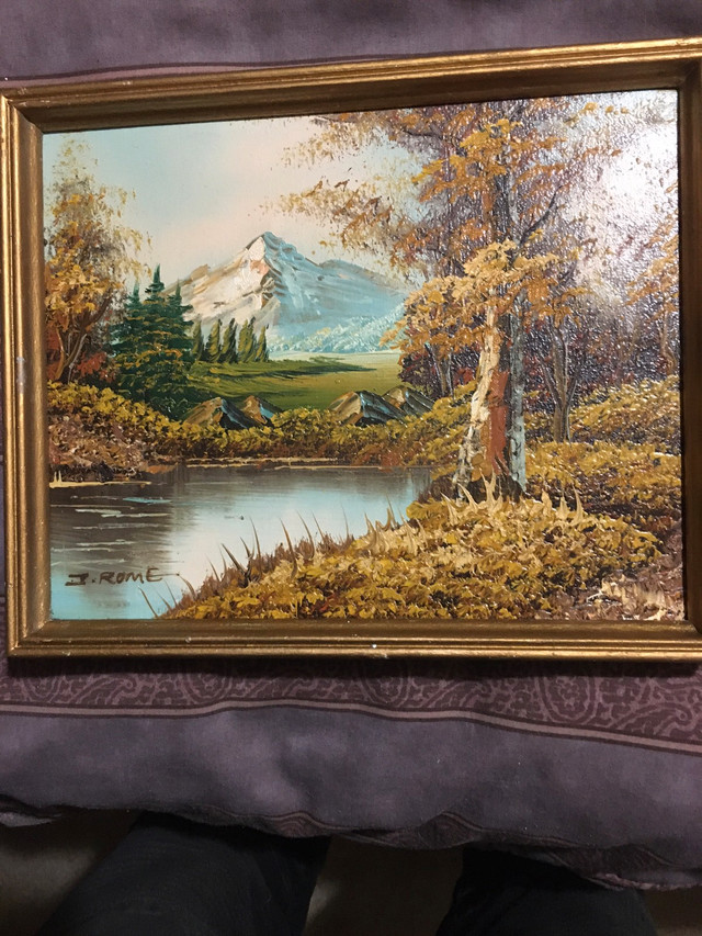 Oil painting J Rome in Arts & Collectibles in Ottawa