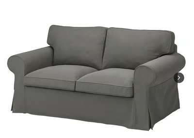 Ikea Uppland Love Seat: web price $549 + tax. Ikea Strandmon Chair: $349 + tax Offer for $350 in gre...