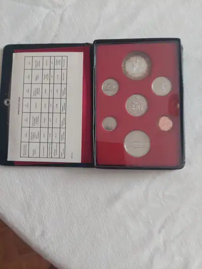 1973 collectable coin set, View more