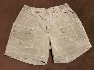 Khaki Shorts BILL BLASS-size34 & PREFAB- size38, View more