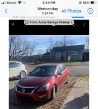 2013 NISSAN ALTIMA  Lady Driven,one owner