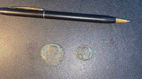 Set of 2 ancient Roman coins