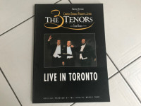 Collection:  Programme des 3 Ténors  “Live” à Toronto 1996-1997