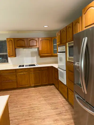 The recent renovated house located in a quiet neighbourhood. The main floor has living room, ding ro...