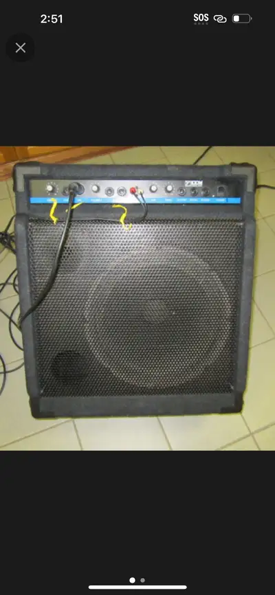 Yorkville 100 true watt speaker/mixer, works great 400. Yorkville power amp/ mixing board mixer, 126...