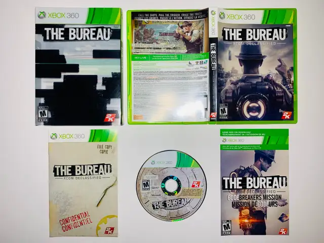 XBOX 360-THE BUREAU X COM DECLASSIFIED (CIB-MINT) (C005) in XBOX 360 in City of Montréal - Image 2