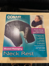 Conair heated messaging neck rest