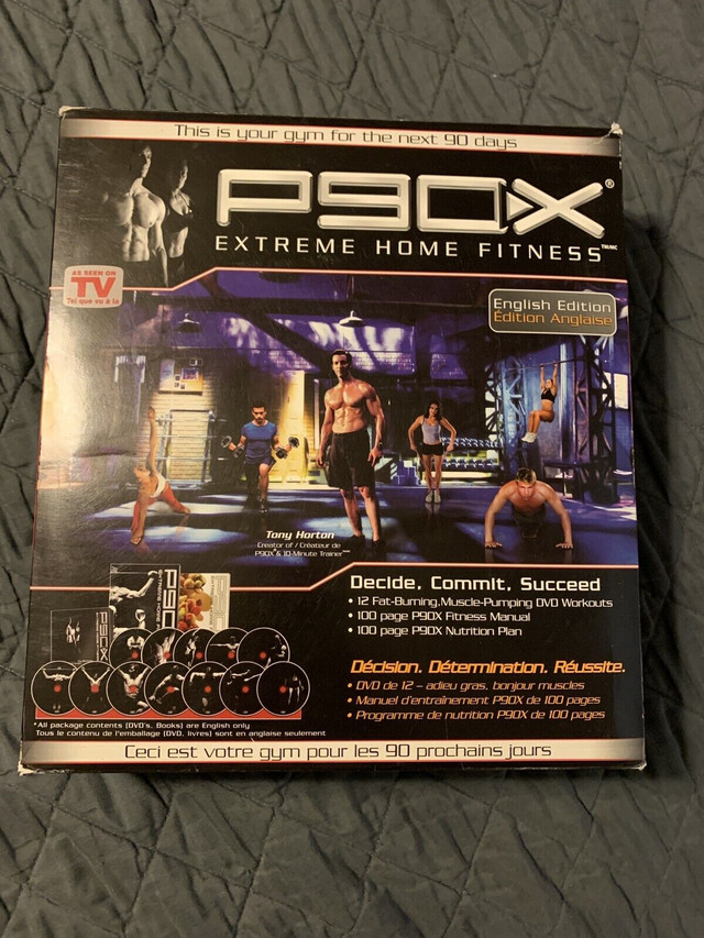 P90X Extreme Home Fitness - Complete 12 DVD BOX SET  in CDs, DVDs & Blu-ray in Oshawa / Durham Region