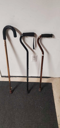 Adjustable Height Walking Canes
