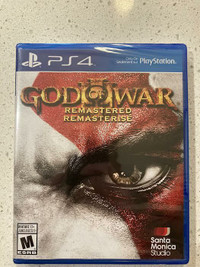God of War III Remastered - Sony PlayStation 4  new sealed