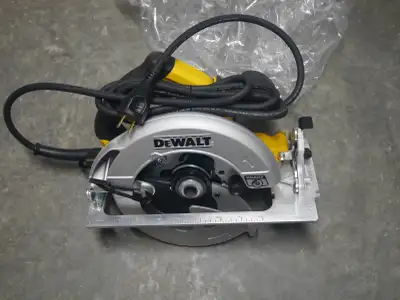 I have a brand new never used Dewalt Skill Saw for sale. it comes with 2 blades also never used. $25...