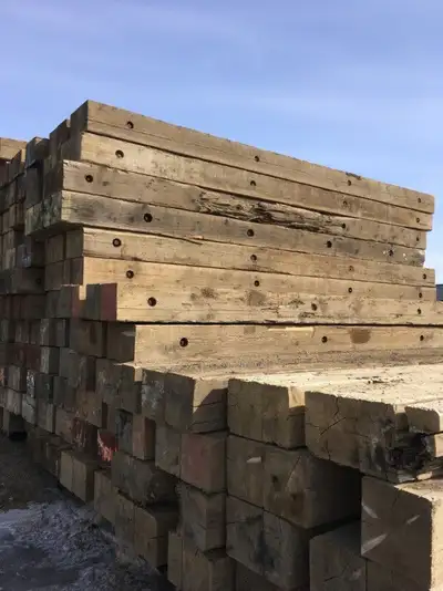 Good used crane mats for sale Compare to over $1000 brand new. crane mat swamp mat rig mat field acc...