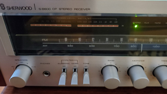 Sherwood S-8600 CP receiver with Phono inputs in General Electronics in Peterborough - Image 2