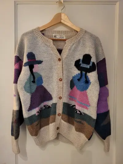 Vintage Peruvian Sweater, View more