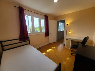 Bright, furnished private room available in a quiet, well-kept home - ideal for a clean, responsible...