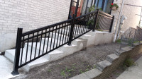 Aluminum railings 