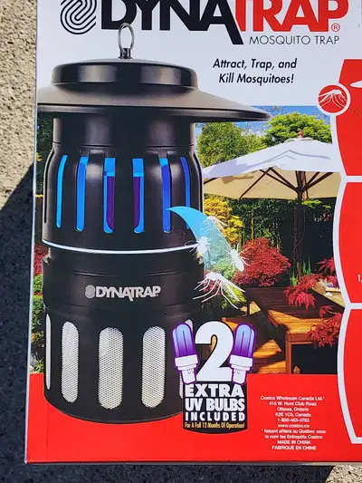 I am selling a brand new DynaTrap 1/2 acre mosquito trap, designed to attract, trap, and kill mosqui...