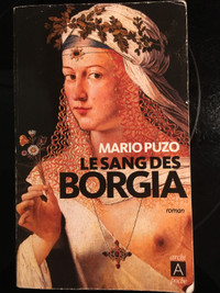 Livre de Mario Puzo - Le sang des Borgia