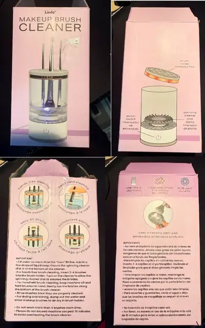 Electric MakeUp Brush Cleaner (LNIB), View more
