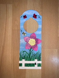 Spring Themed Doorknob Hanger