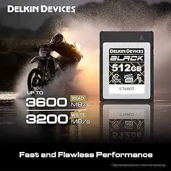 Delkin Black CFExpress 4.0 Type B - 512GB, View more
