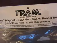 Tram TRAM1267R-SMA NMO 5 1-2'' Magnet-NMO Mounting w Rubber Boot