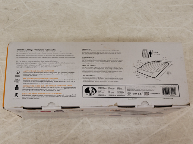 The Shrunks Toddler Travel Bed with Electric Pump in Cribs in Guelph - Image 6