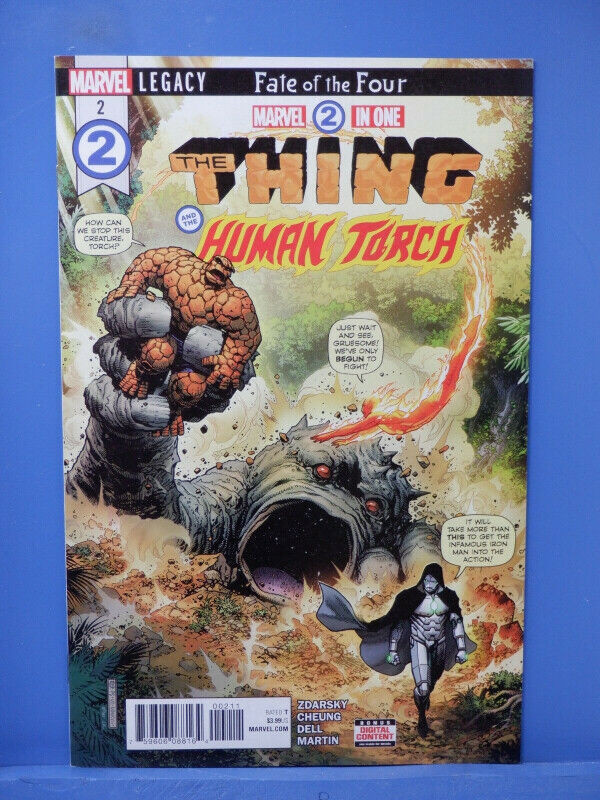 The Thing and the Human Torch 2 IN ONE #2 Marvel Comics VF/NM. dans Bandes dessinées  à Longueuil/Rive Sud