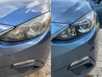 Vehicle Headlight Restoration 