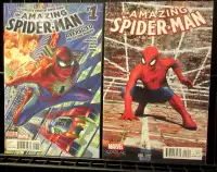 Amazing Spider-Man #1 x2 (2015) 4th series Reg & Variant Cosplay