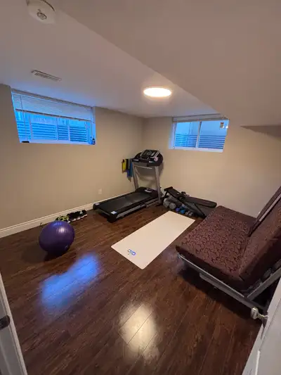 Spacious, sunlit room available in the basement of a detached home in Orléans. Clean and well kept....