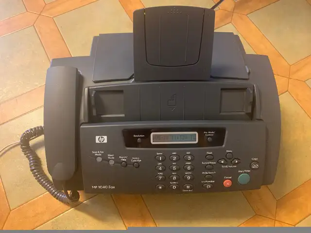HP 1040 Fax Machine with Landline Phone, $25428820951110133761