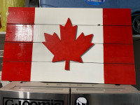 Sign - Canada flag