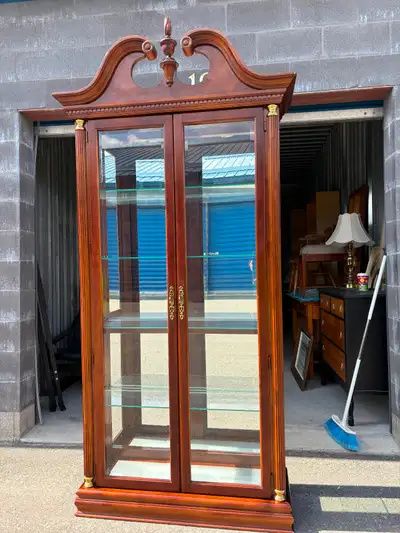 Stunning Tall Display Cabinet, View more