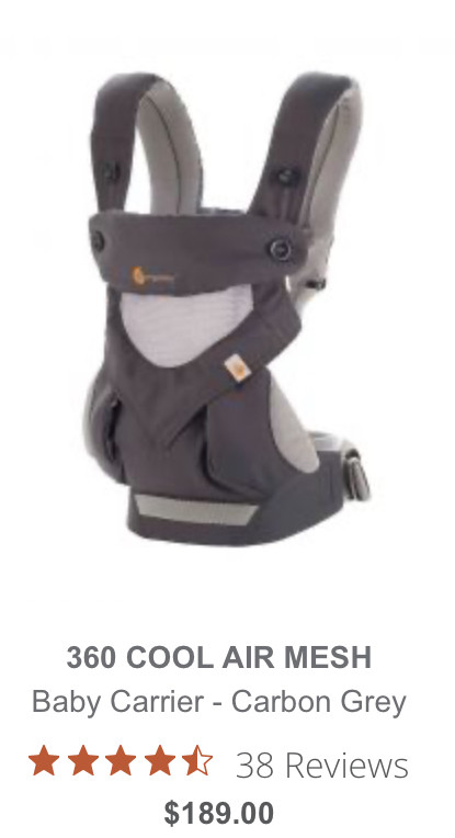 360 ergo baby carrier in Strollers, Carriers & Car Seats in City of Halifax - Image 2