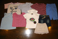girl 6x-7x summer clothes lot