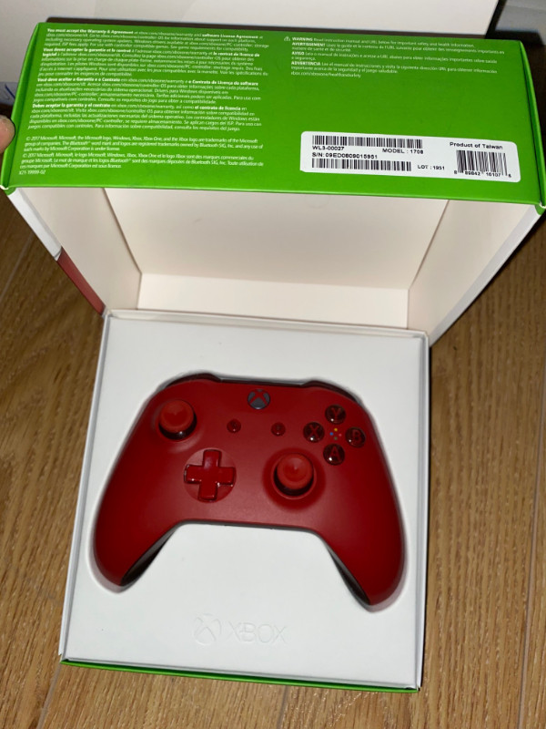 Xbox 1 controller on sale model 1708