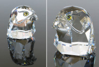 SWAROVSKI CRYSTAL  Small EAGLE / FALCON HEAD